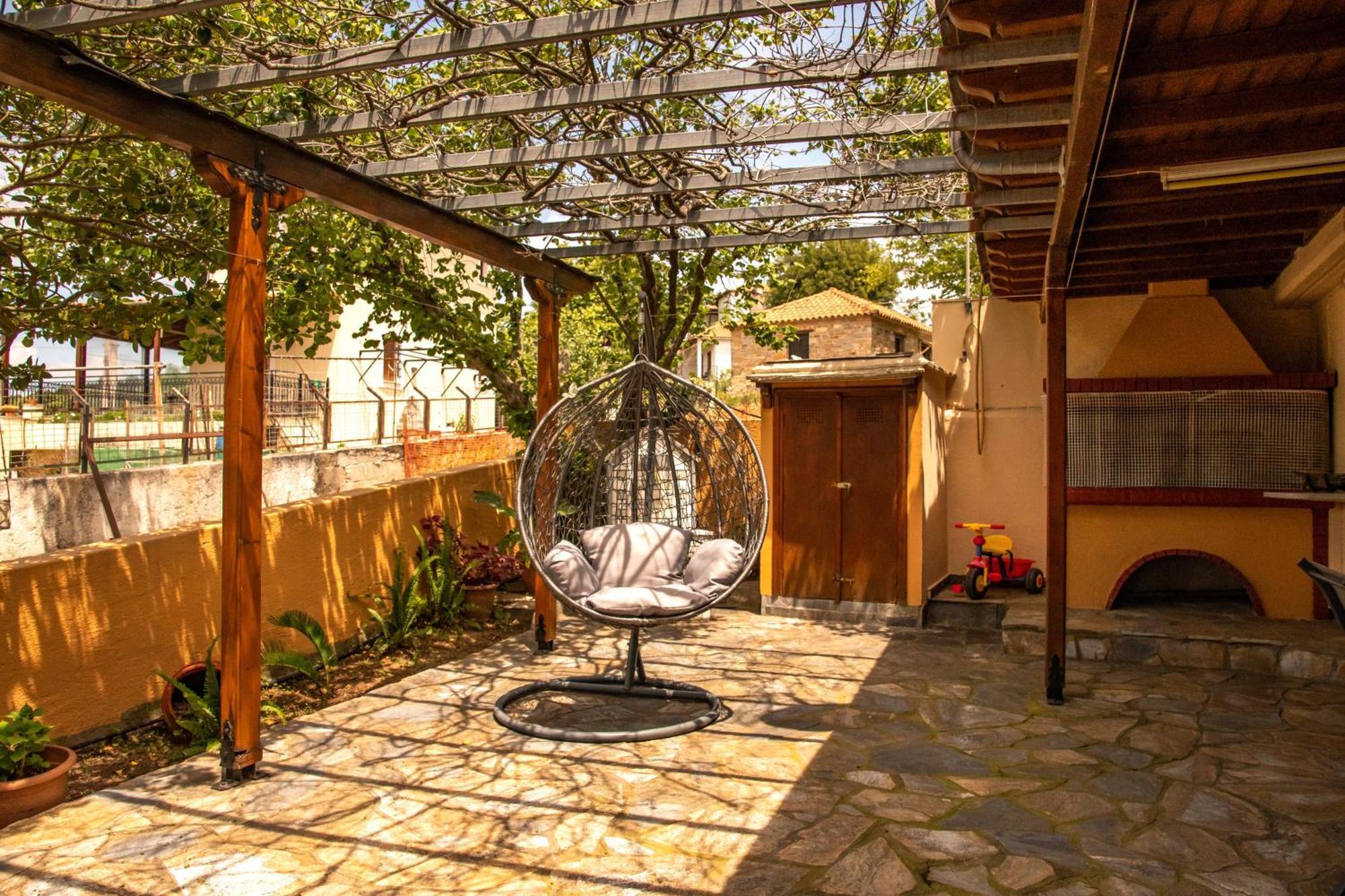 Вилла La Casa De Vacation Лафкос Экстерьер фото