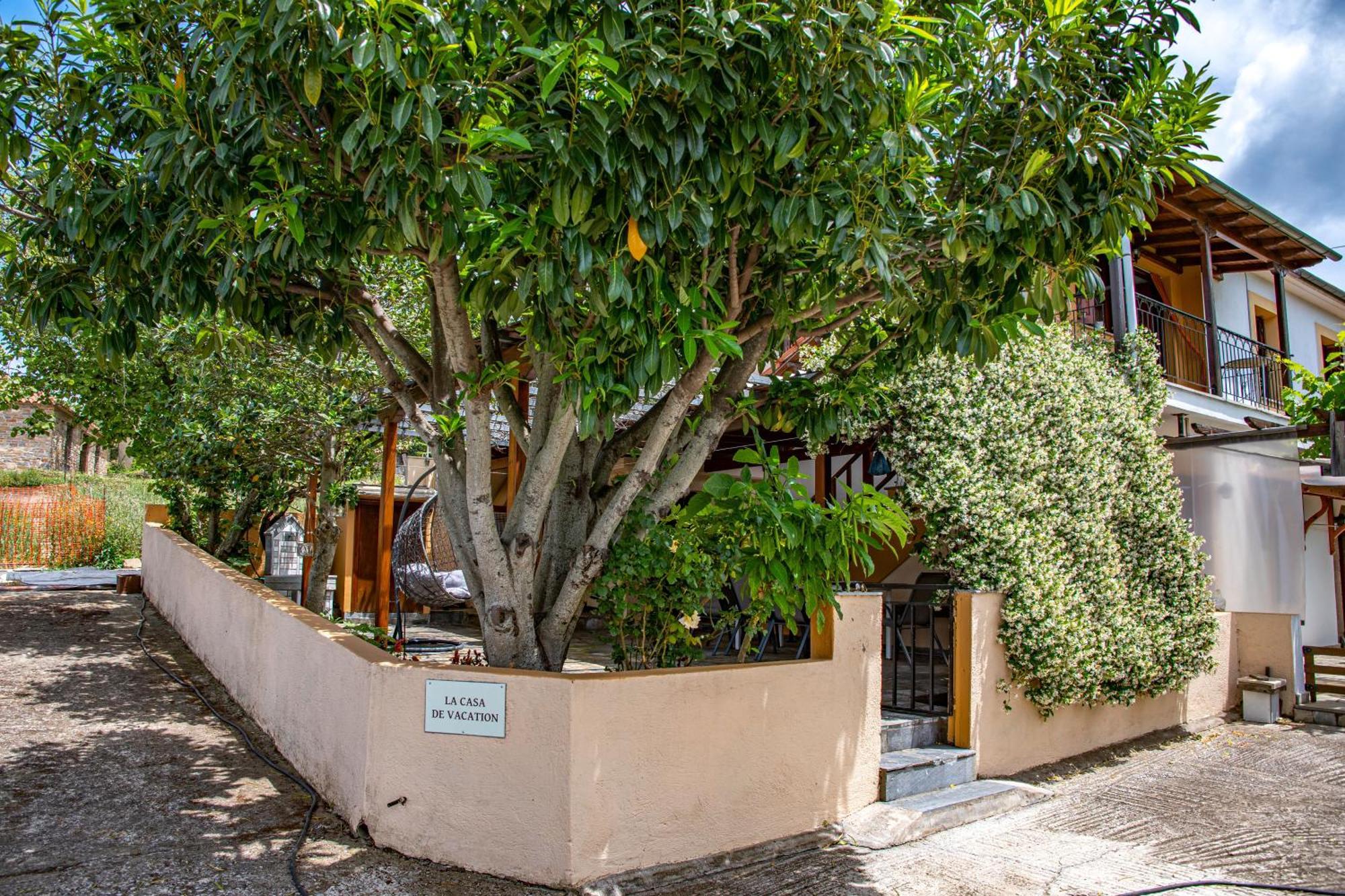 Вилла La Casa De Vacation Лафкос Экстерьер фото