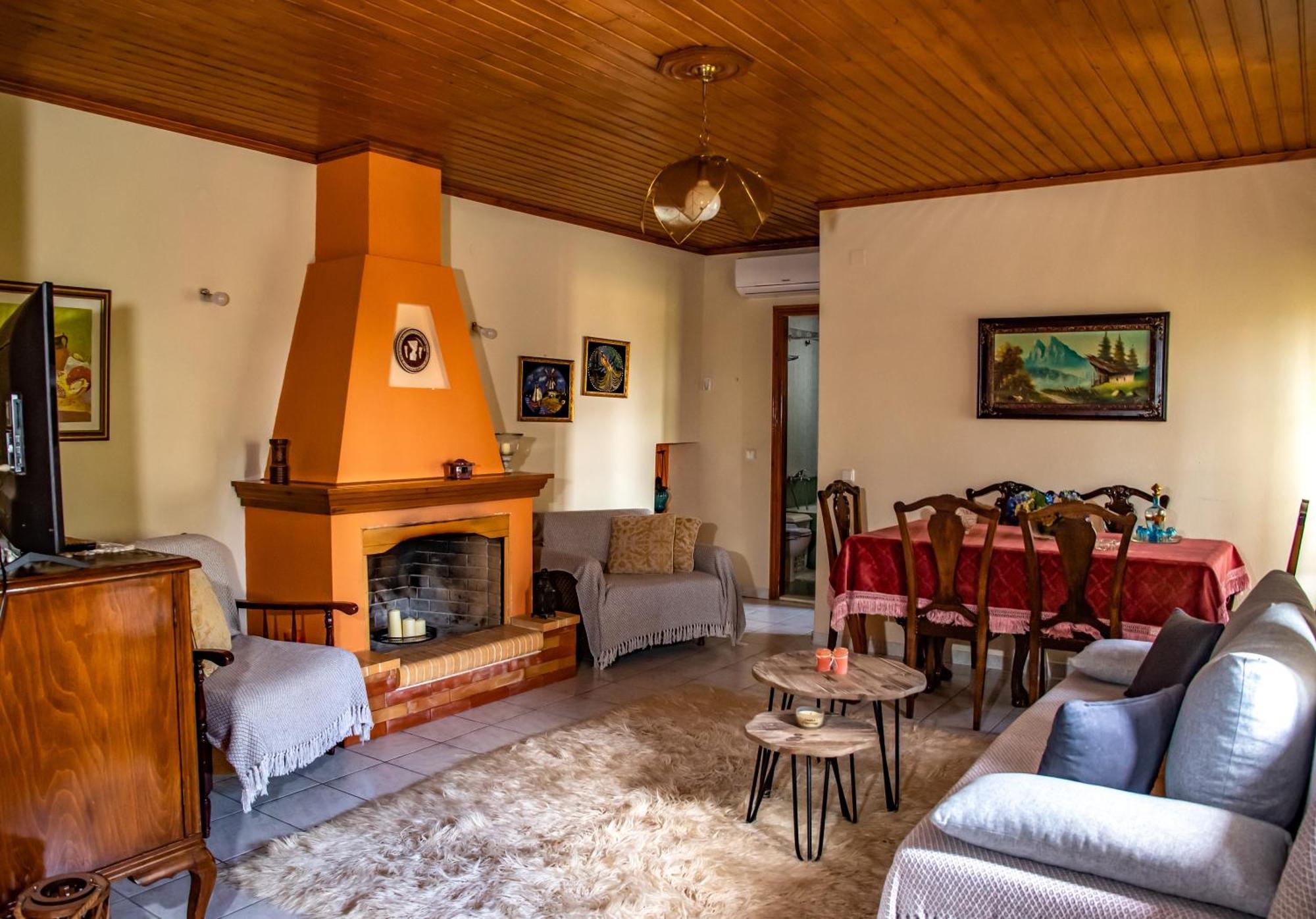 Вилла La Casa De Vacation Лафкос Экстерьер фото