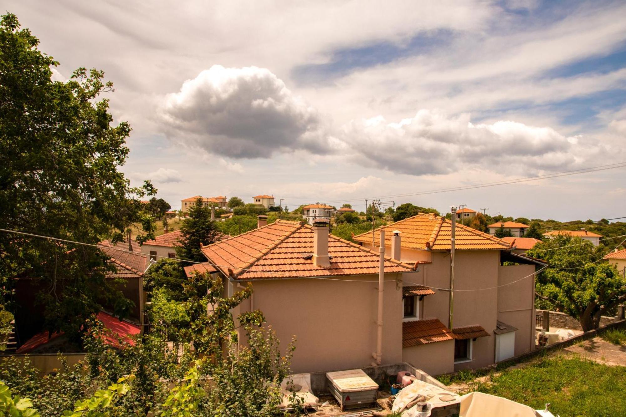 Вилла La Casa De Vacation Лафкос Экстерьер фото